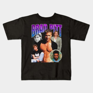 brad pitt vintage Kids T-Shirt